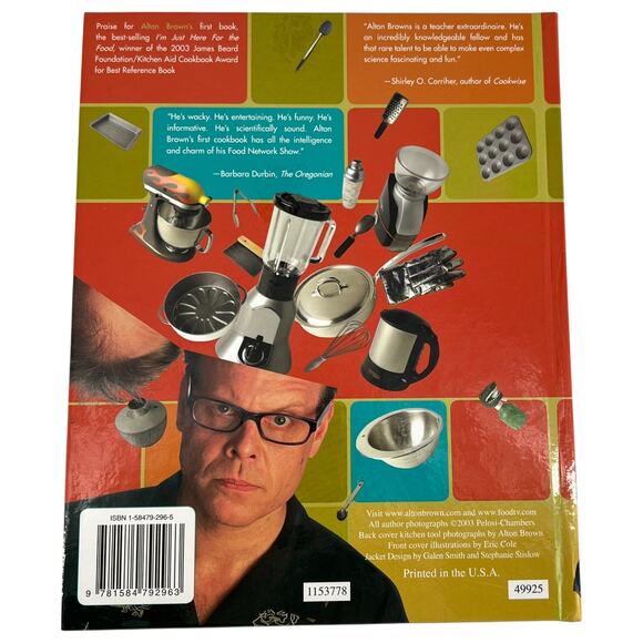 Alton Brown’s Gear for Your Kitchen Hardcover – Cooking Tools Guide - Picture 2 of 9